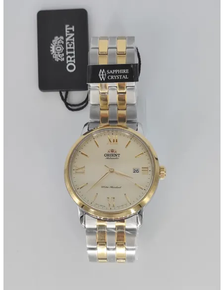 reloj automático hombre Orient Contemporary RA-AC0F08G dial dorado 41.6mm Cristal Zafiro correa acero