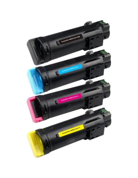 4 toner avec XEROX WORKCENTRE 6515 / PHASER 6510  compatibles