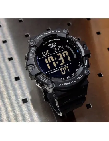 copy of reloj deportivo digital hombre Casio AE-1500WH-1A luz led 10 años batería 5 alarmas