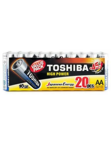 copy of TOSHIBA LR03GCP MP-20 SINGLE-USE BATTERY AAA ALKALINA PACK 20 UNIDADES