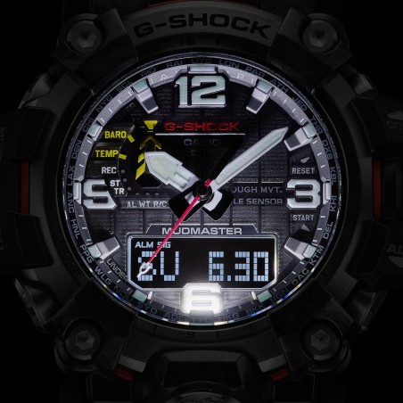reloj radiocontrol hombre CASIO SOLAR G-SHOCK MUDMASTER GWG-2000-1A3 MULTIBAND