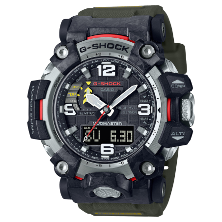 reloj radiocontrol hombre CASIO SOLAR G-SHOCK MUDMASTER GWG-2000-1A3 MULTIBAND