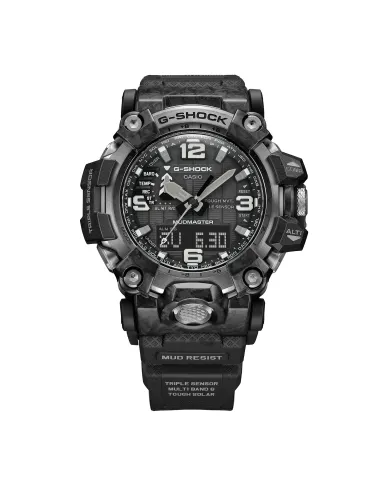 reloj radiocontrol hombre CASIO SOLAR G-SHOCK MUDMASTER GWG-2000-1A5 MULTIBAND 6 Carbon Core Guard  Brújula Altímetro Barómetro