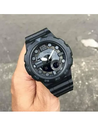 copy of reloj hombre Casio AEQ-100W-1A Hora Mundial - Correa resina