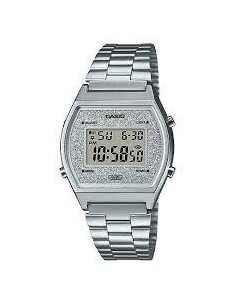 reloj unisex Casio B640WDG-7 Esfera Brillante Luz Led Resistente al gua Cronómetro correa de acero 2