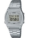 reloj unisex Casio B640WDG-7 Esfera Brillante Luz Led Resistente al gua Cronómetro correa de acero