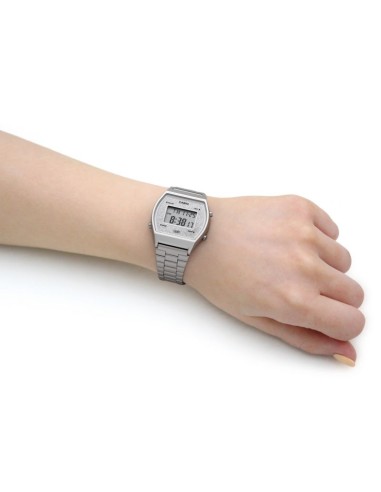 reloj unisex Casio B640WDG-7 Esfera Brillante Luz Led Resistente al gua Cronómetro correa de acero