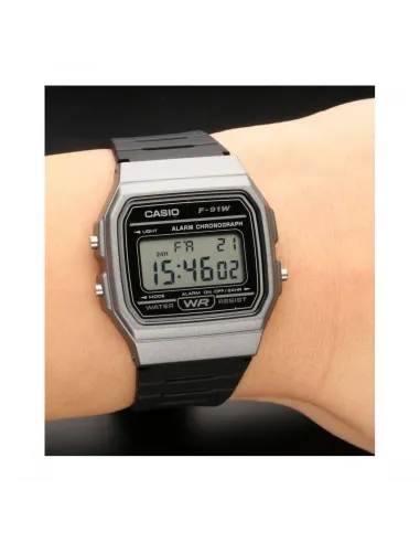 Reloj CASIO digital F-91WM-7A
