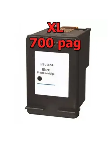 Cartucho compatible negro HP 305XL DeskJet 2700, 2730, 4100, 4134 HP ENVY 6020, 6022, 6030, 6032, 6420, 6422, 6430, 6432 18ml