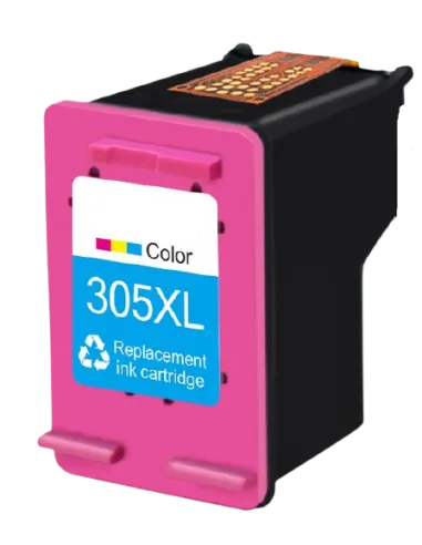 Cartucho compatible color HP 305XL DeskJet 2700, 2730, 4100, 4134 HP ENVY 6020, 6022, 6030, 6032, 6420, 6422, 6430, 6432 18ml