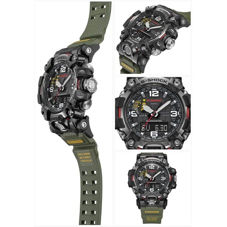 reloj radiocontrol hombre CASIO SOLAR G-SHOCK MUDMASTER GWG-2000-1A3 MULTIBAND