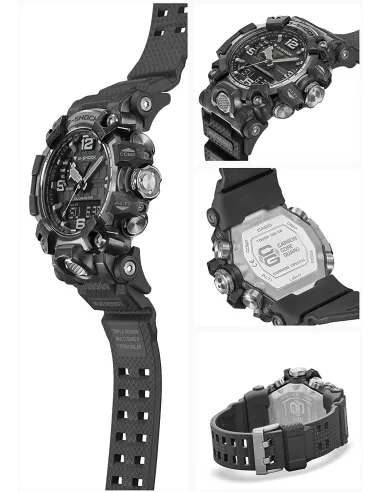 reloj radiocontrol hombre CASIO SOLAR G-SHOCK MUDMASTER GWG-2000-1A1 MULTIBAND
