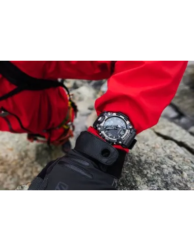 reloj radiocontrol hombre CASIO SOLAR G-SHOCK MUDMASTER GWG-2000-1A5 MULTIBAND 6 Carbon Core Guard  Brújula Altímetro Barómetro