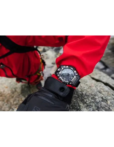 reloj radiocontrol hombre CASIO SOLAR G-SHOCK MUDMASTER GWG-2000-1A5 MULTIBAND 6 Carbon Core Guard  Brújula Altímetro Barómetro