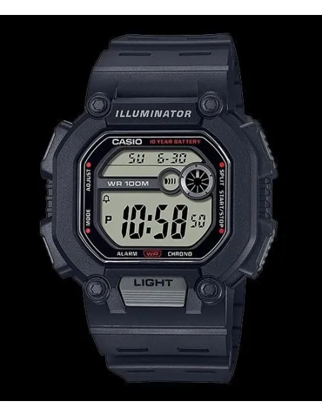 copy of Reloj deportivo hombre Casio W737H-1A2 Luz LED 10 años batería Hora Dual 100m Water Resist
