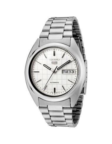 Reloj hombre automático Seiko SNXF05K1 Seiko 5 clásico acero 21 joyas