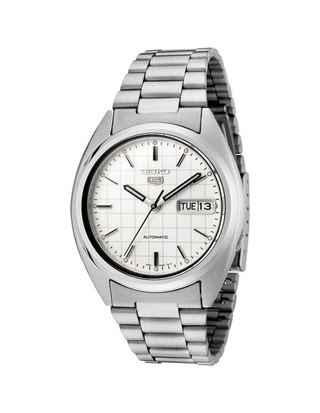 Reloj hombre automático Seiko SNXF05K1 Seiko 5 clásico acero 21 joyas