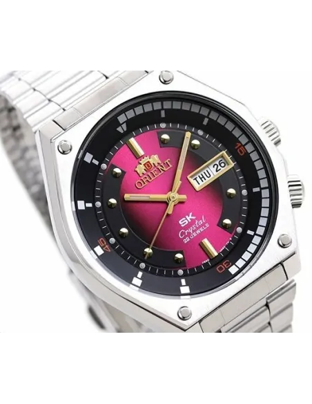 Reloj de Buceo Hombre Automático Orient Retro Legend SK Divers RA-AA0B02R dial rojo 41.7mm acero