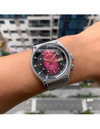 Reloj de Buceo Hombre Automático Orient Retro Legend SK Divers RA-AA0B02R dial rojo 41.7mm acero