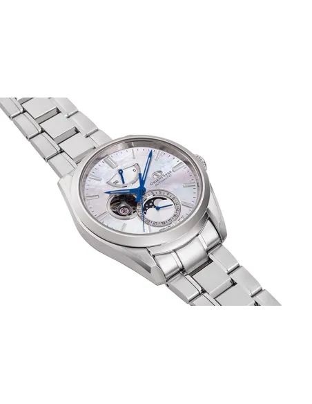 reloj automático hombre Orient Star RE-AY0005A Fases Lunares dial nacar multicolor 41mm cristal de zafiro anti-reflejo 50h