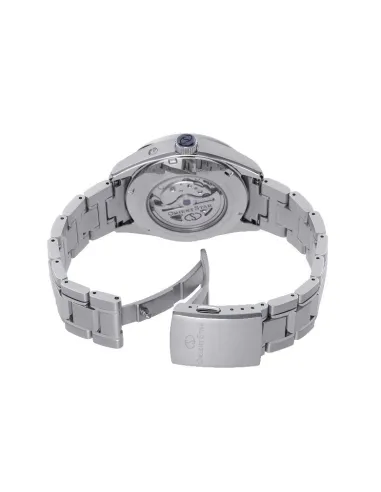 reloj automático hombre Orient Star RE-AY0005A Fases Lunares dial nacar multicolor 41mm cristal de zafiro anti-reflejo 50h
