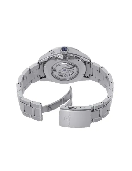reloj automático hombre Orient Star RE-AY0005A Fases Lunares dial nacar multicolor 41mm cristal de zafiro anti-reflejo 50h