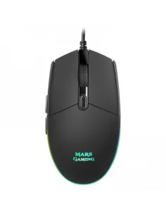 Raton Gaming USB Mars Gaming MMG 3200dpi 6 Botones Iluminacion LED RGB