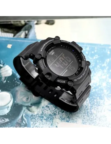copy of reloj deportivo digital hombre Casio AE-1500WH-1A luz led 10 años batería 5 alarmas