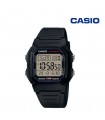 Reloj digital hombre Casio W-800H-1av 10 años batería correa goma luz led water resit 100m