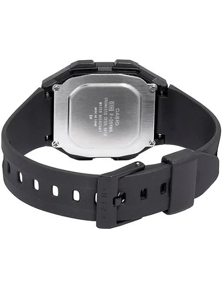 Reloj digital hombre Casio W800H-1B 10 años batería correa goma luz led