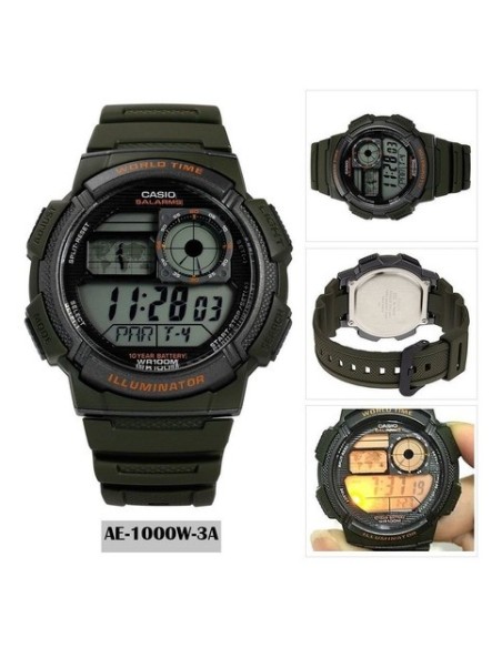 Reloj Casio Digital AE-1000W-3A