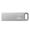 PENDRIVE Kioxia TransMemory U366 Memoria USB 3.2 64GB Cuerpo Metalico