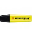 Rotulador Marcador Fluorescente Trazo entre 2 y 5mm Recargable Color Amarillo Fluorescente Stabilo Boss