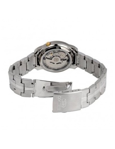 reloj automático hombre Seiko 5 SNKL79K1 dial azul 37mm correa acero