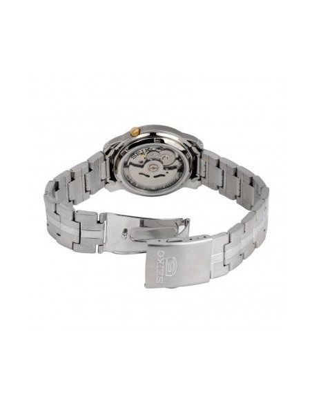 reloj automático hombre Seiko 5 SNKL79K1 dial azul 37mm correa acero
