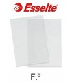 Caja de 100 Dossiers Uñero Esselte  Formato A4 PVC Flexible Grosor 110 Micras Color Transparente