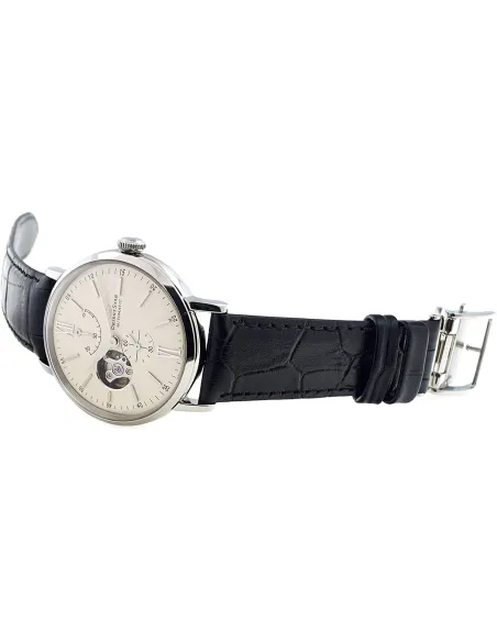 Reloj Automático Hombre Orient Star RE-AV0002S Open Heart cuero cristal zafiro