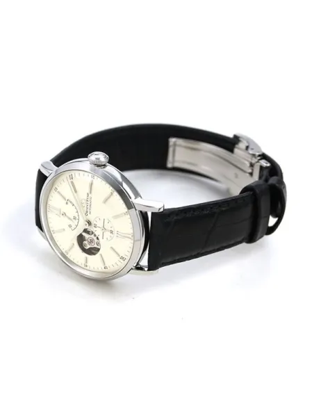 Reloj Automático Hombre Orient Star RE-AV0002S Open Heart cuero cristal zafiro