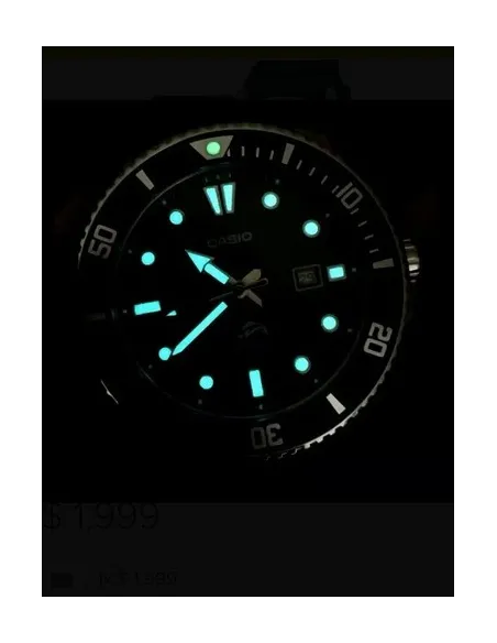 Reloj Hombre Buceo Casio MDV-106B-2A MARLIN DURO correa goma
