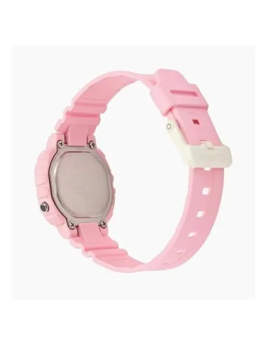 Reloj casio digital MUJER LA-20WH-4A1 color rosa alarma y luz led