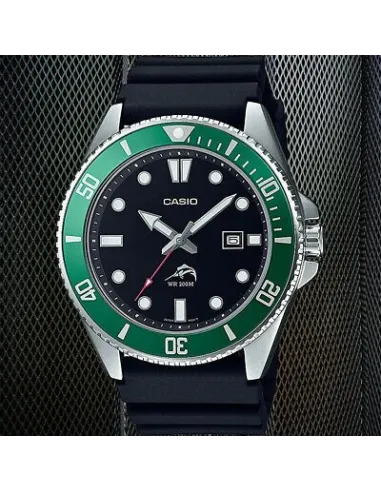 Reloj Hombre Buceo Casio MDV-106B-2A MARLIN DURO correa goma