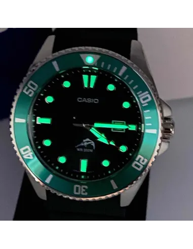 Reloj Hombre Buceo Casio MDV-106B-2A MARLIN DURO correa goma
