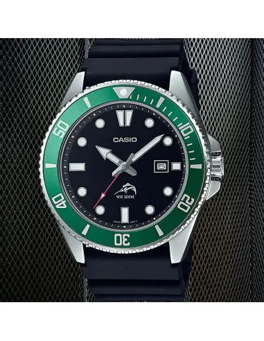 Reloj Hombre Buceo Casio MDV-106B-2A MARLIN DURO correa goma