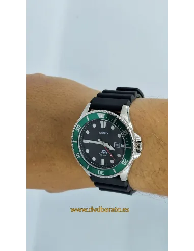 Reloj Hombre Buceo Casio MDV-106B-2A MARLIN DURO correa goma