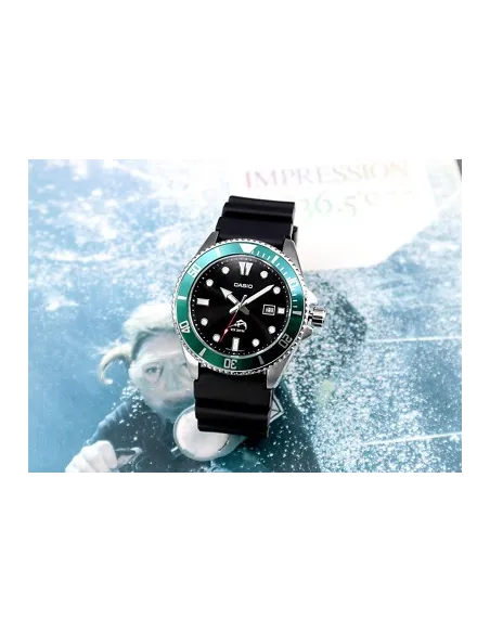Reloj Hombre Buceo Casio MDV-106B-2A MARLIN DURO correa goma
