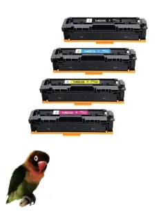 4 Toner toner Compatiblse  HP W2210X-1X-2-3X / 207X  (CON CHIP) para HP Color LaserJet Pro M255, MFP M282, MFP M283 NEGRO CIÁN M