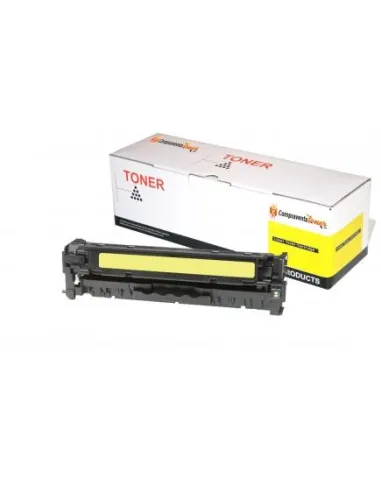 Toner Compatible AMARILLO HP W2212X / 207X  (CON CHIP) para HP Color LaserJet Pro M255, MFP M282, MFP M283