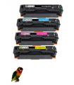4 Toner compatibles HP W2030X / W2030A 415X / 415A CON CHIP para HP Color LaserJet Pro M454, M479 NEGRO CIAN MAGENTA AMARILLO