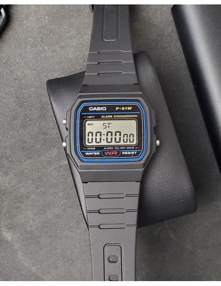 Reloj digital de pulsera CASIO F91W (Original)