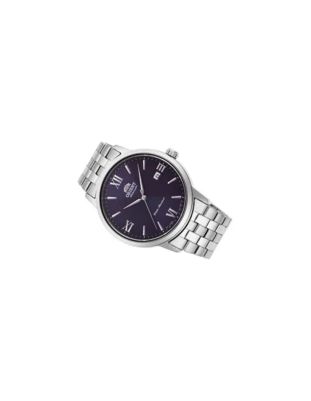 reloj automático hombre Orient Simphony IV RA-AC0F09L dial azul 41.6mm correa acero 50m water resist
